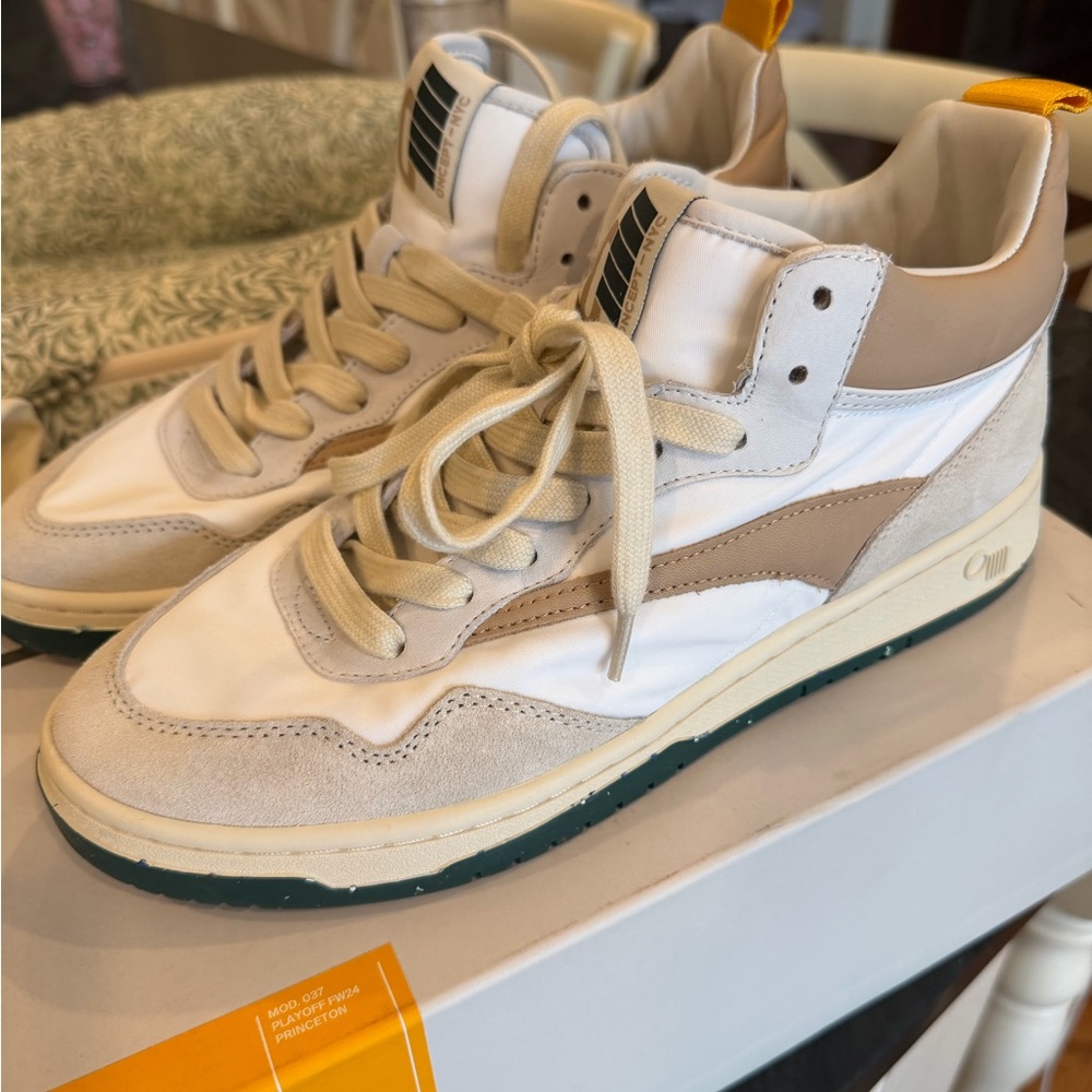 Oncept Princeton Oak 8.5 Women's Beige and White Sneakers Concept
